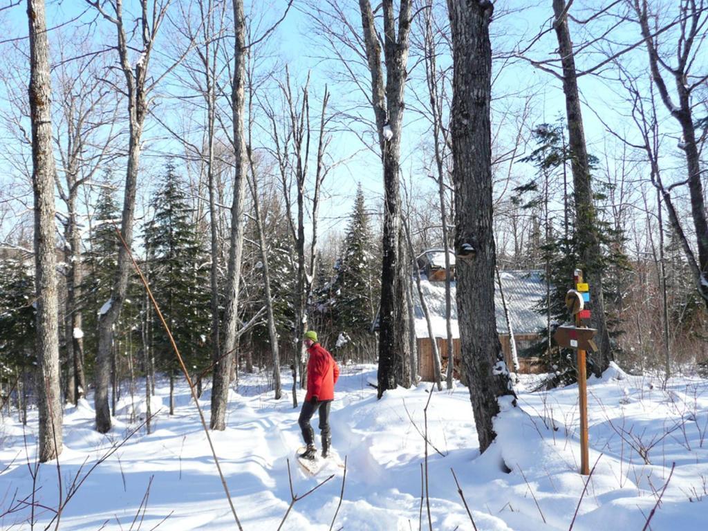 Kan-A-Mouche Pourvoirie Auberge Et Chalets Saint-Michel Kültér fotó